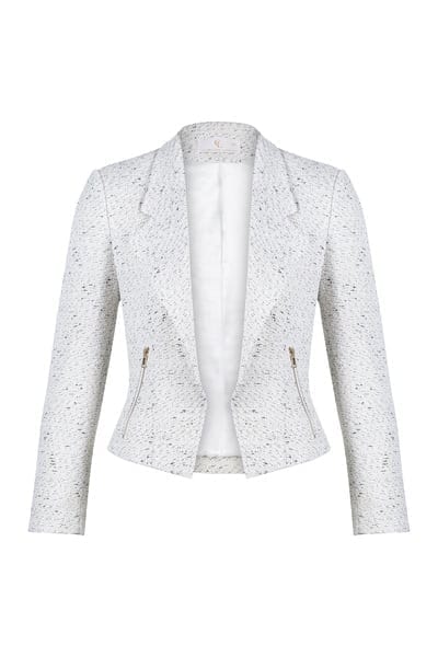 The Royal Jacket in Cream + Gold - Charlotte London